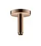 AXOR-HG-AXOR-ShowerSolutions-Deckenanschluss-100-mm-Polished-Red-Gold-26432300 gallery number 1